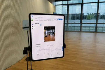iPad Pro running 3DGait