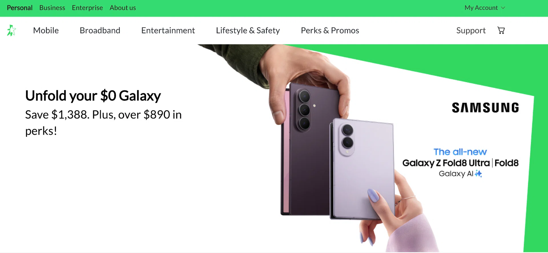 StarHub pre-order banner