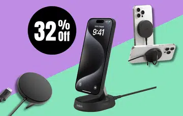 Belkin 15W Magnetic Wireless Charging Stand with Pop-Up Stand