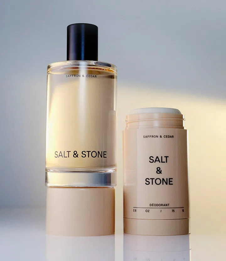 SALT & STONE Saffron & Cedar Deodorant体香剂