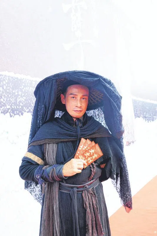 陈豪时隔22年再演“孔武”。（TVB提供）