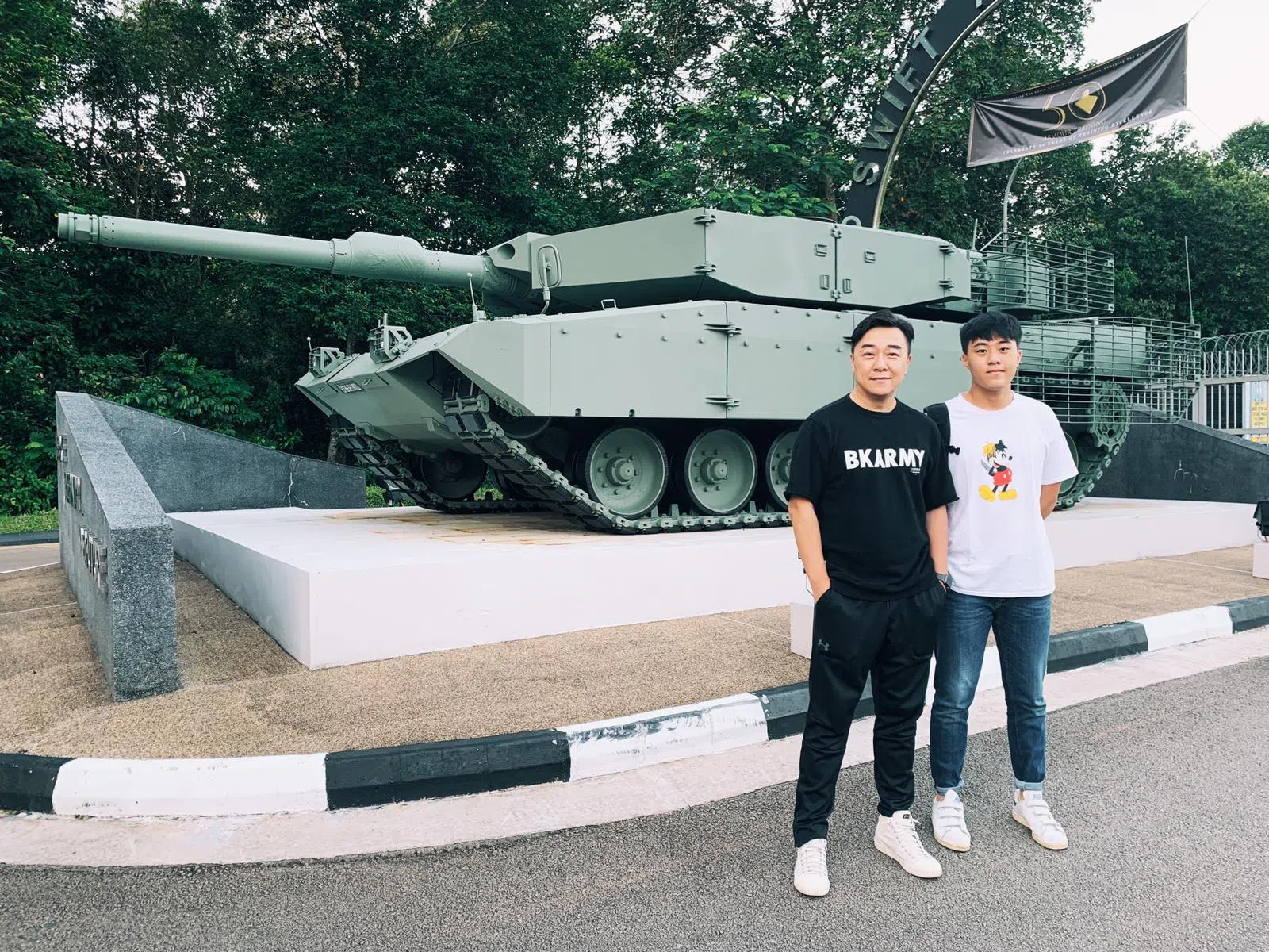 郭亮很欣慰儿子这两年开始变成熟了。（受访者提供）