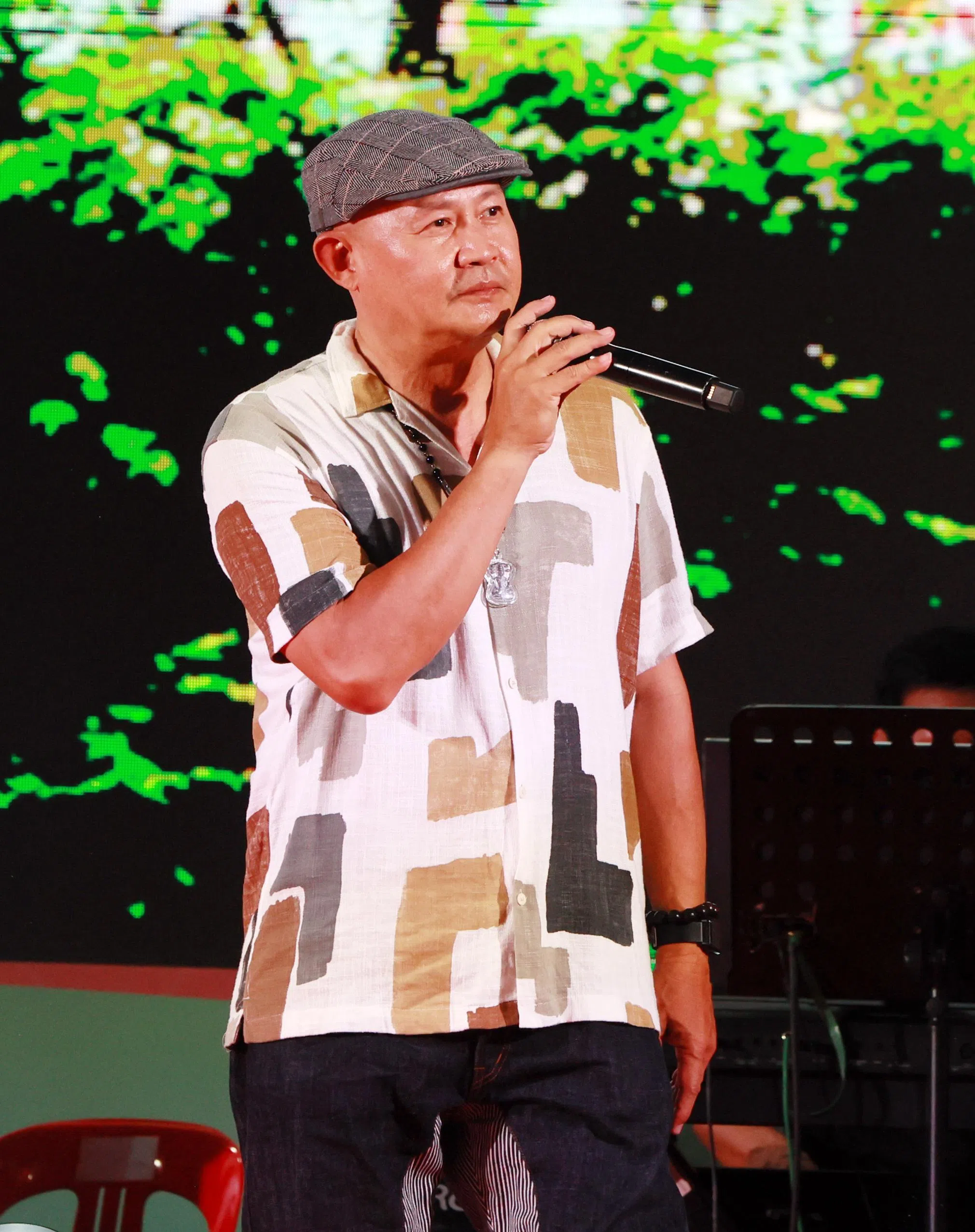 陈天文因为腿伤已经很久没有踢足球。（档案照）