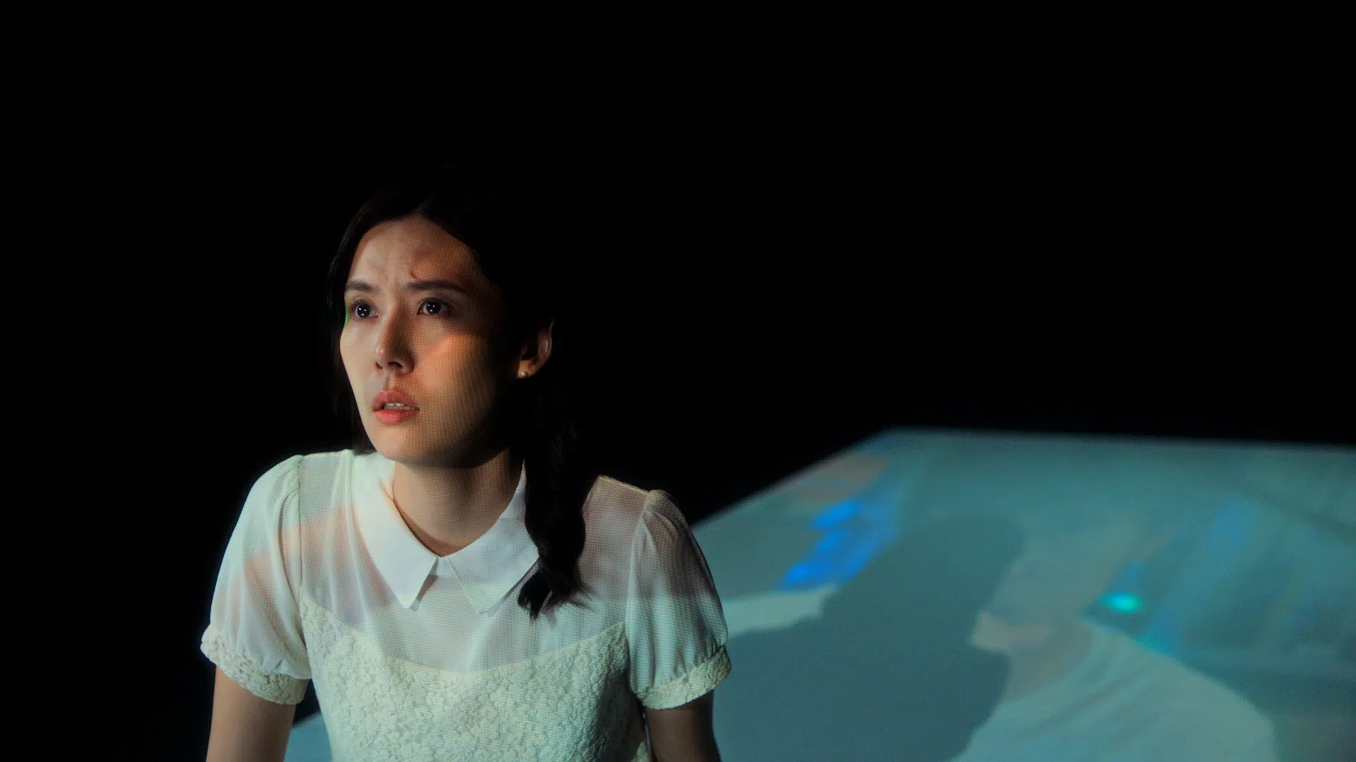 黄思恬在《爱不虚拟》饰演许瑞奇角色的妈妈。（哇哇映画提供）