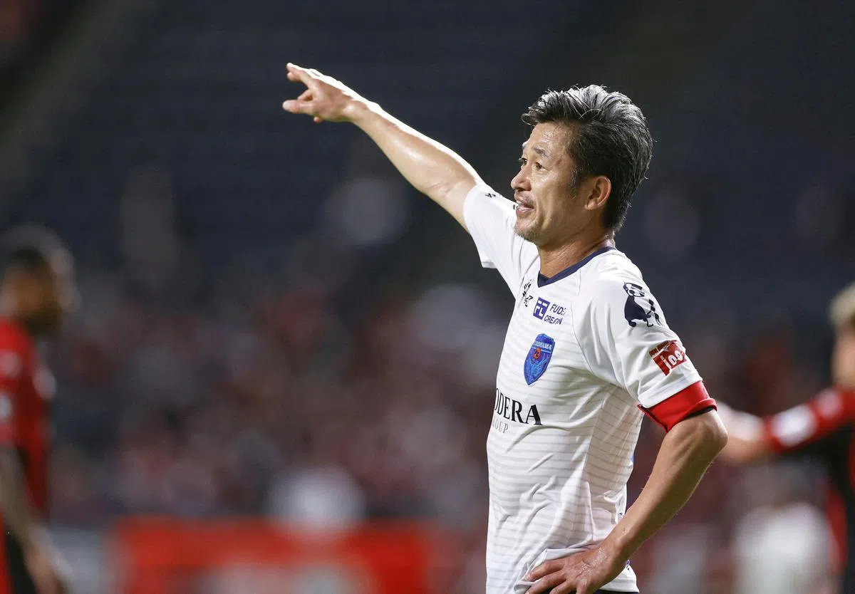 日本足坛老将三浦知良（Kazuyoshi Miura）