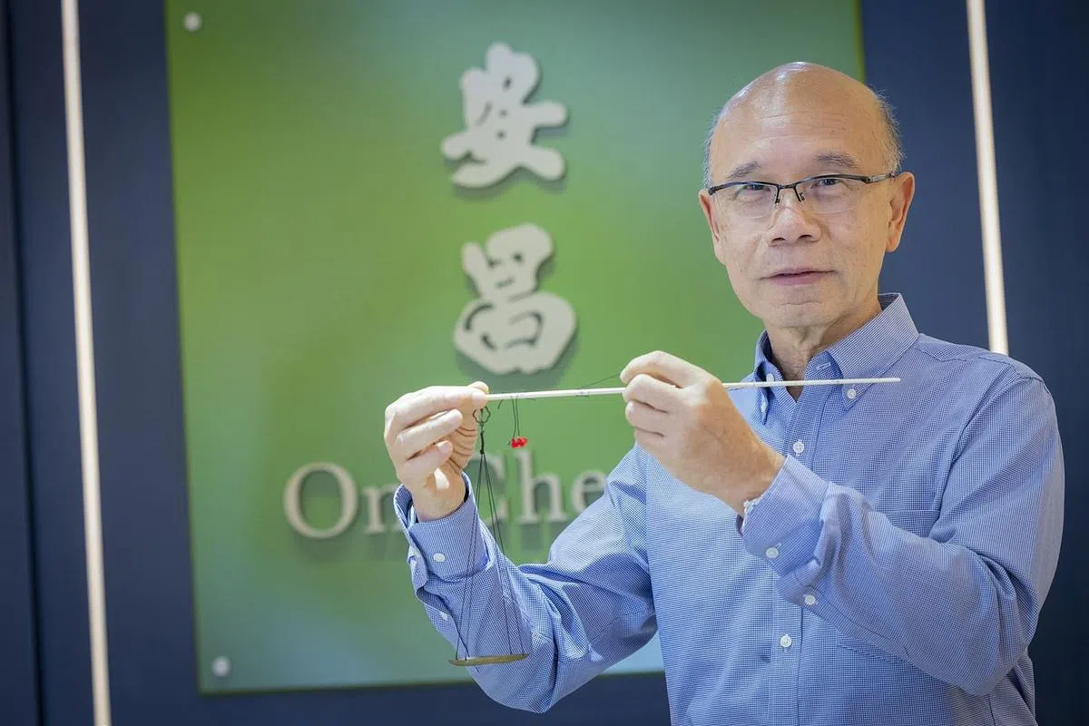 何乃全经营理念从设计、经营、管理三方面与时俱进。（陈来福摄）