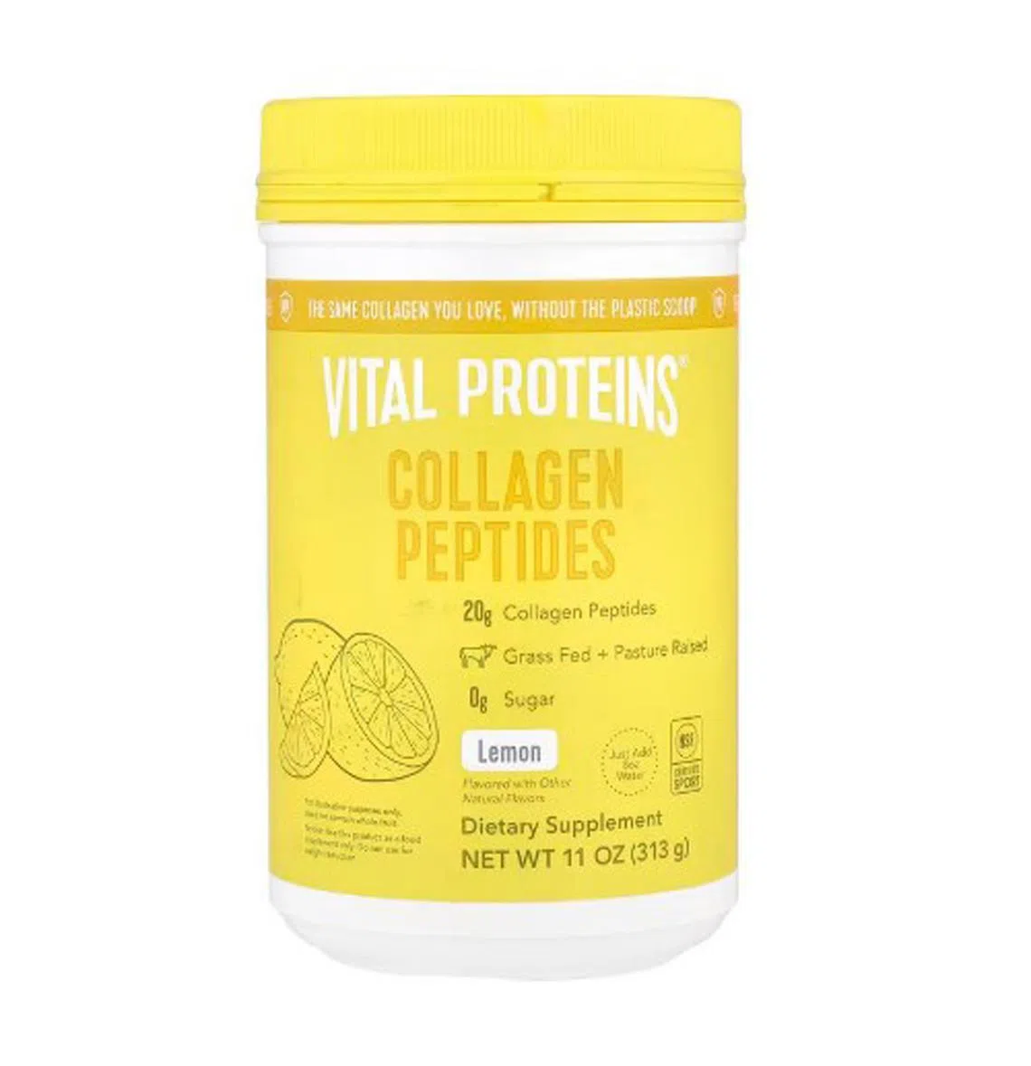 Vital Proteins Collagen Peptides (Lemon)胶原蛋白肽粉（iHerb提供）