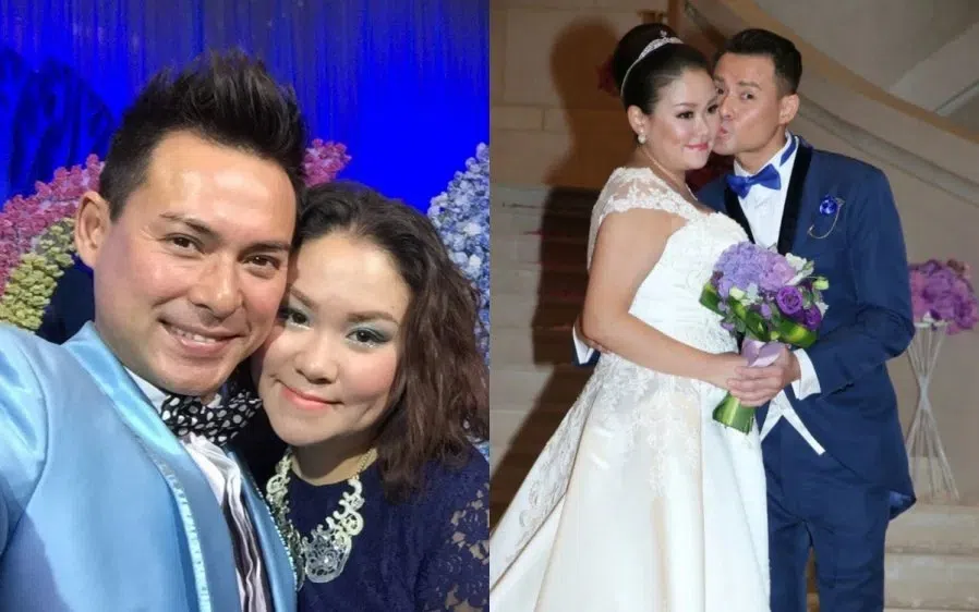海俊杰和明星化妆师莫家慈结婚时，他正处于失业低谷。（互联网）