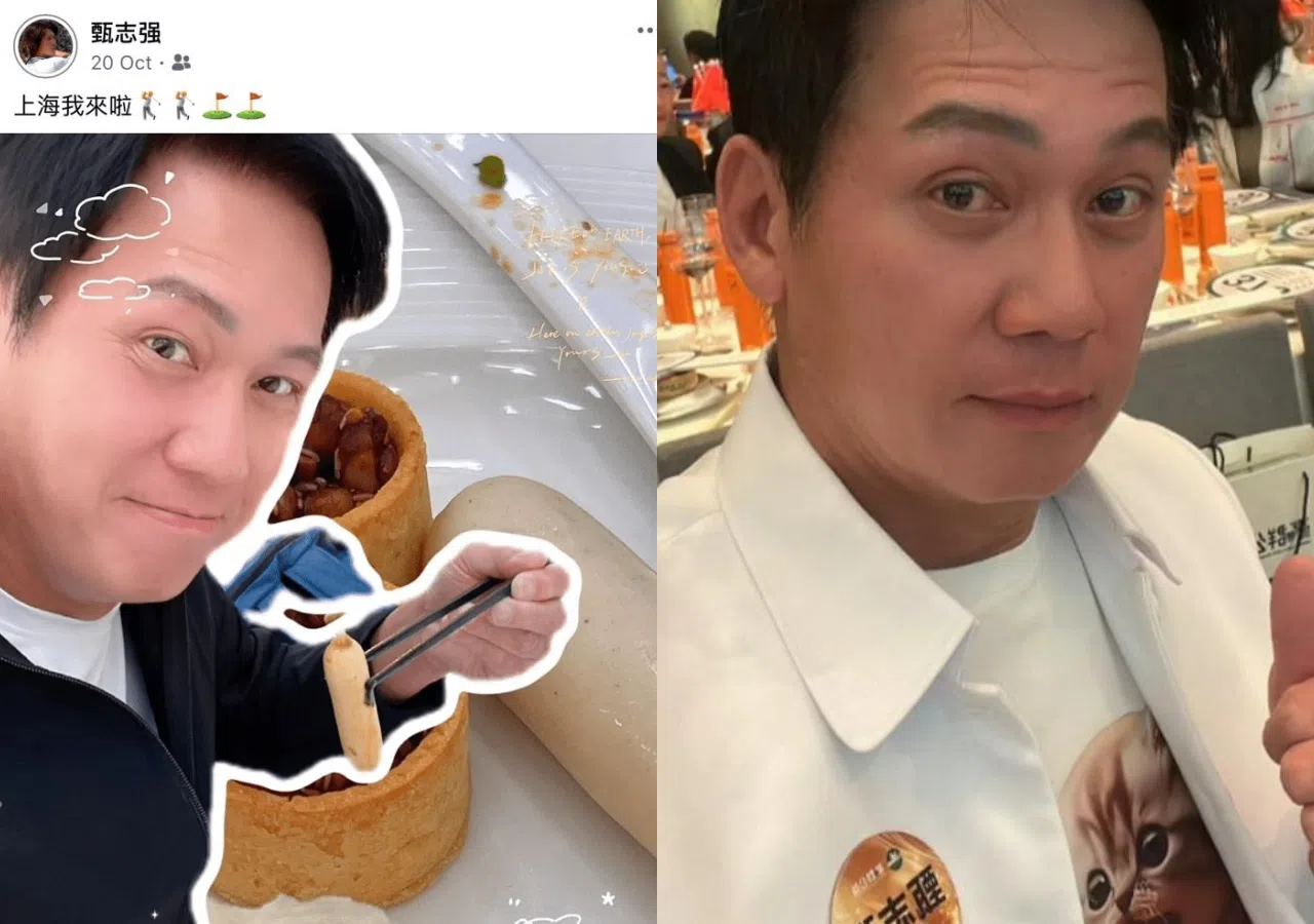 甄志强在过世前仍在脸书和社媒分享美食照。（互联网）