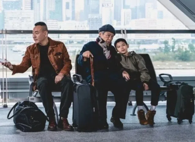 刘兆铭（中）2020年拍完ViuTV剧集《叹息桥》后，便淡出银幕息影。左为林保怡。（互联网）