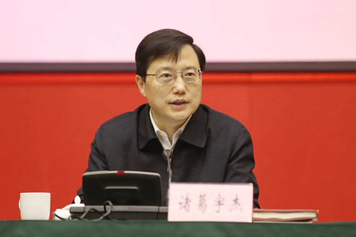 诸葛宇杰2023年首次跨省任湖北三把手时，坊间一度看好他可能接任省长。（互联网）