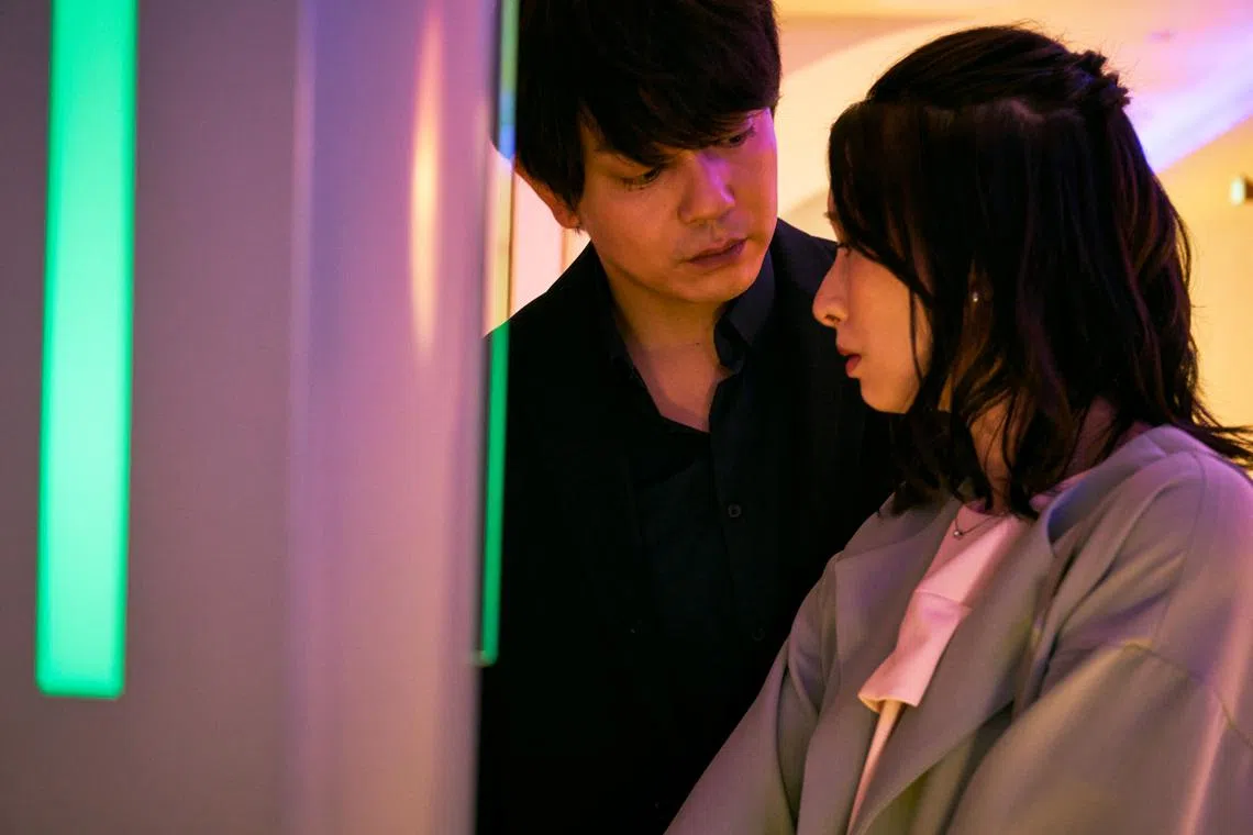 《性伴侣：初恋》主角是日本演员行平爱佳（右）和青柳翔。（邵氏机构提供）