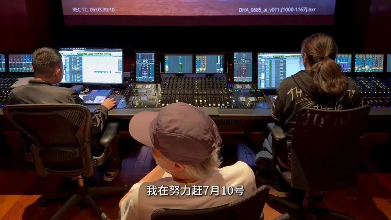 周星驰正在忙《功夫女足》的后期制作。（互联网）