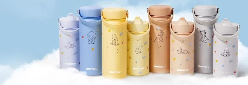 大水壶品牌Montigo和迪士尼推出联名款。