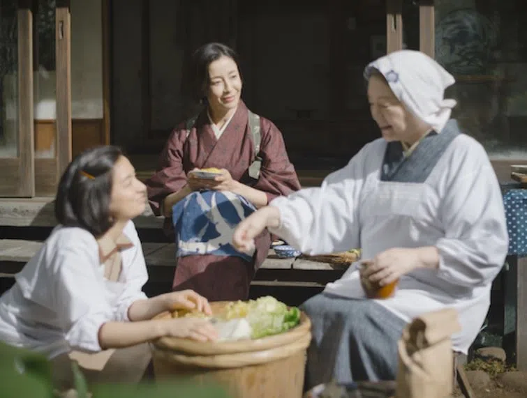 是枝裕和作品总会出现许多生活日常的描绘。（取自Netflix网站）
