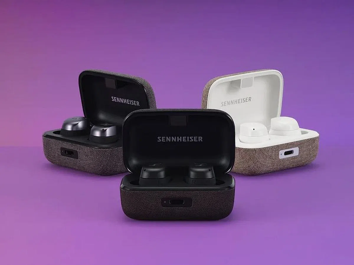 Momentum True Wireless 3有黑、白与石墨三色。（厂商提供照片）