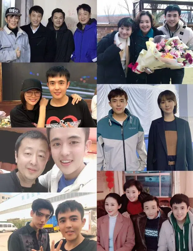 王星出事后，他过去的照片在网上大量曝光。（互联网）