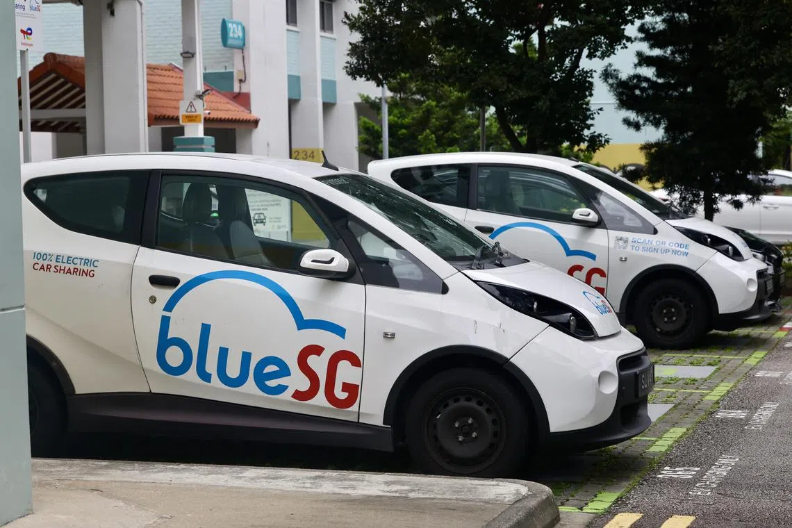 BlueSG至今未发生过致命事故，整体车祸率也持续走低，去年每2500趟旅程发生一次车祸，比前年的每1700趟旅程发生一次少。（陈斌勤摄）