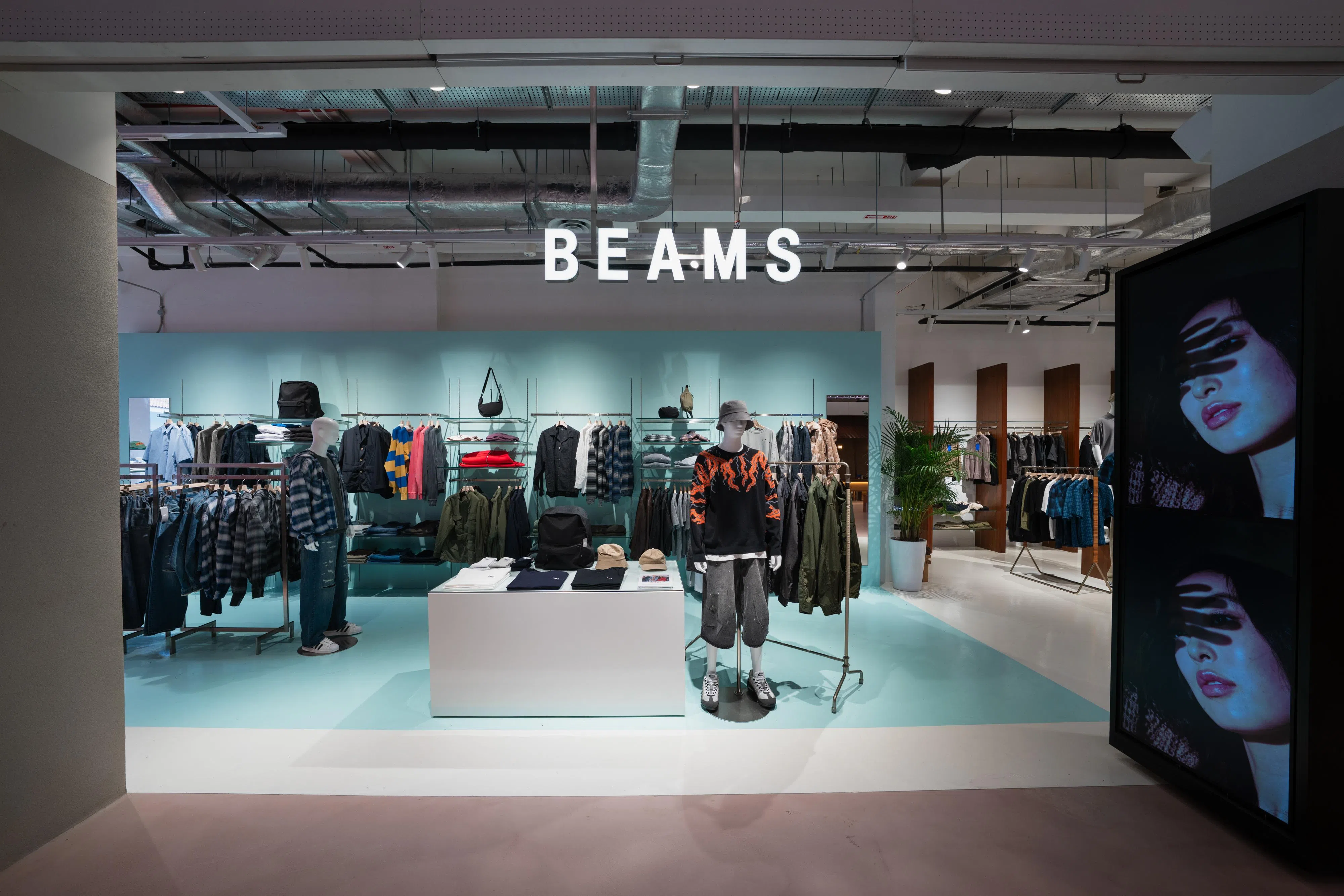日本潮牌Beams入驻New Bahru。（品牌提供）