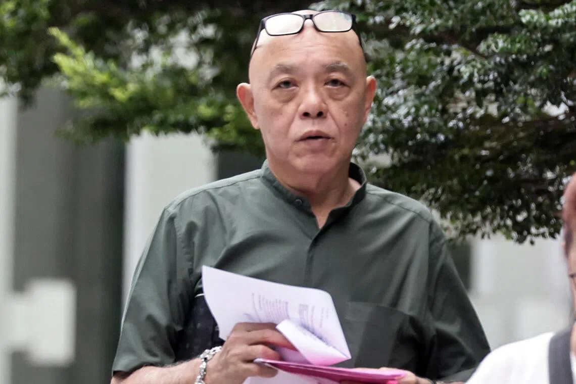 被告林东龙是天圣坛的主持，也是这场庆祝活动的组织者，他被罚款2000元。（海峡时报）