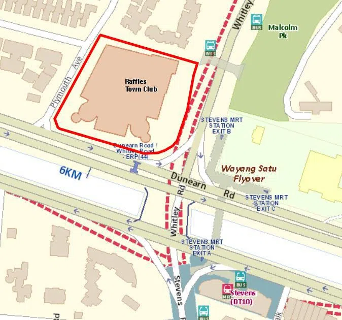 图为莱佛士城市俱乐部所在地。（新加坡土地管理局提供）