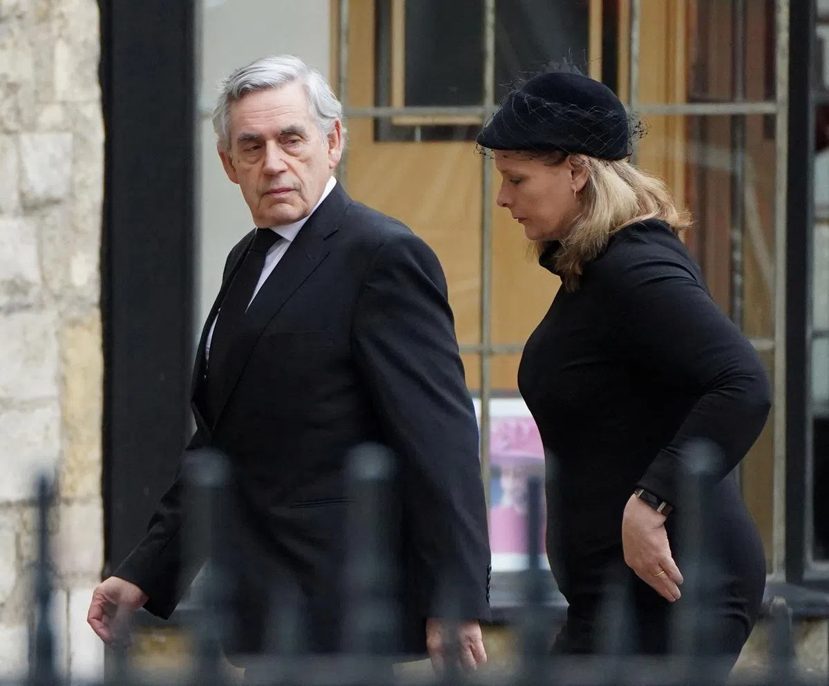 布朗（Gordon Brown，2007-2010）。（路透社）
