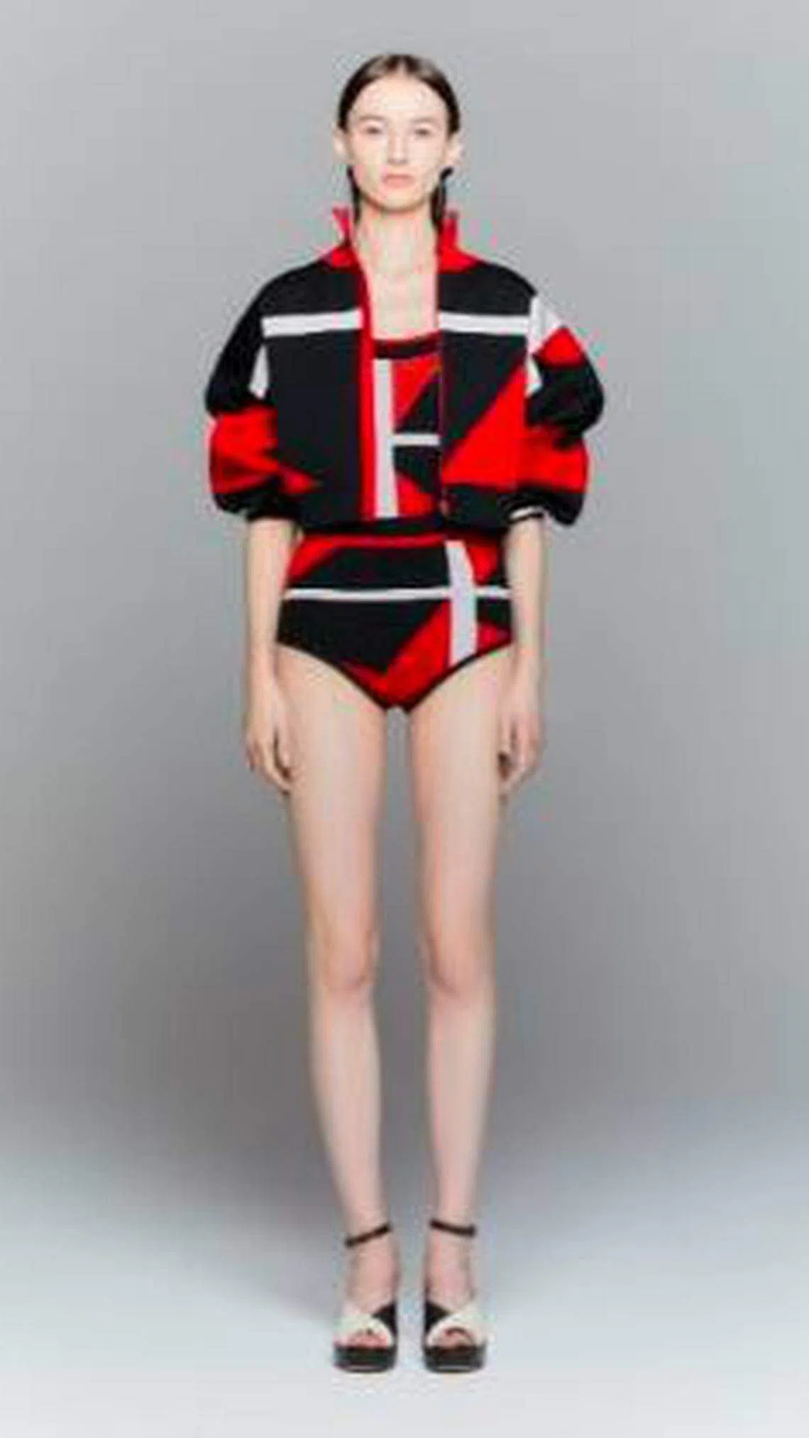 Anterprima用AI设计出的最终版服饰。（品牌提供）