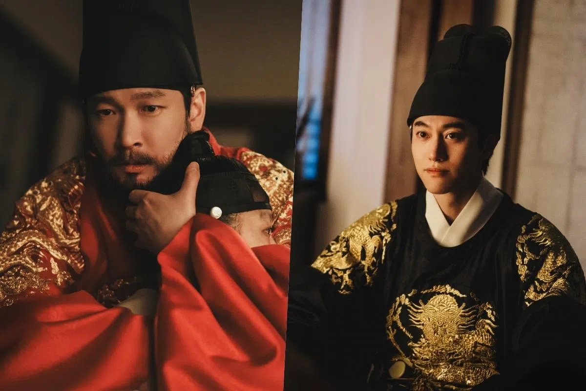 曹承佑（左图）与郭东延的一场对手戏，张力十足。（Netflix提供）