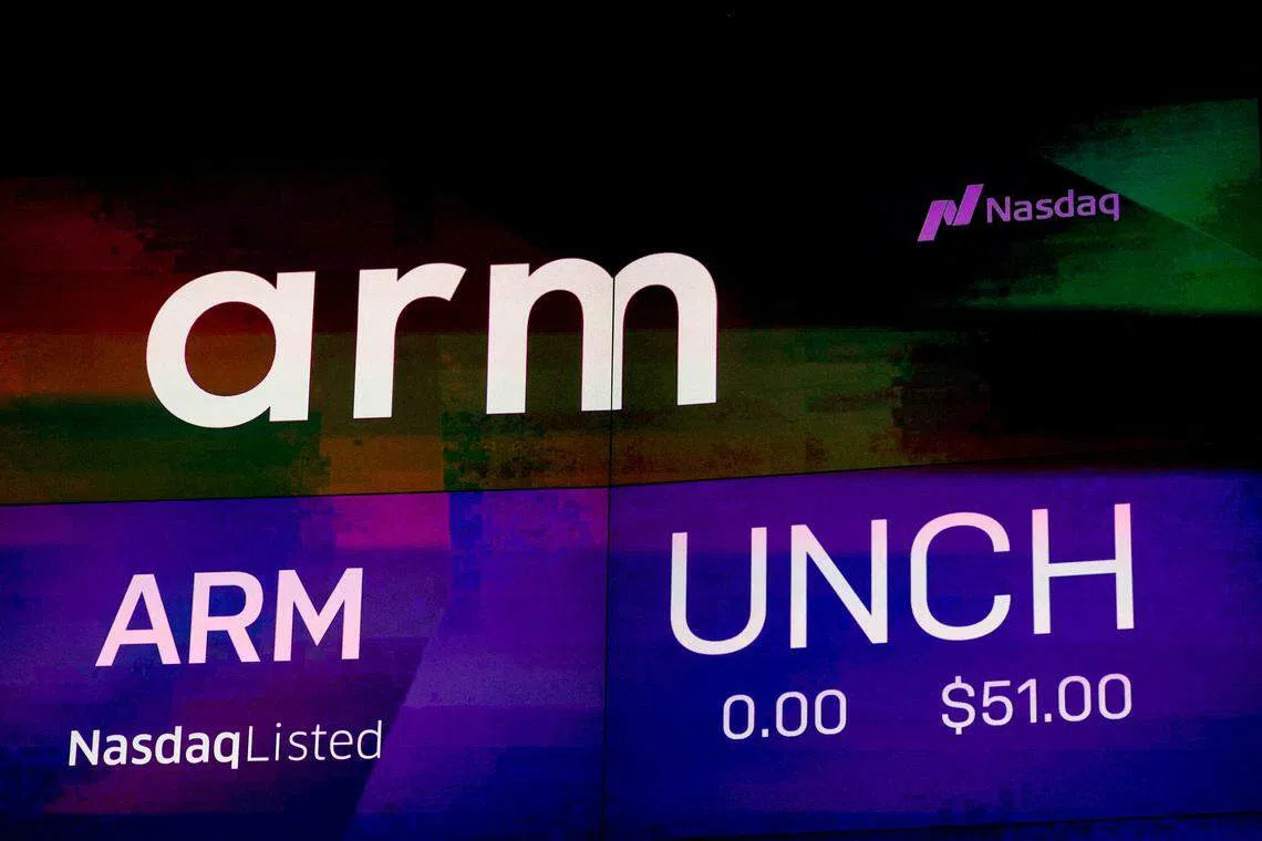 Arm Holdings在致股东的信件中表示，多个市场趋势都在推动集团业务增长，包括：人工智能数据中心对节能电脑计算需求强劲、电脑子系统需求增长等。这些趋势都会为集团在未来几年实现可持续增长。（路透社）