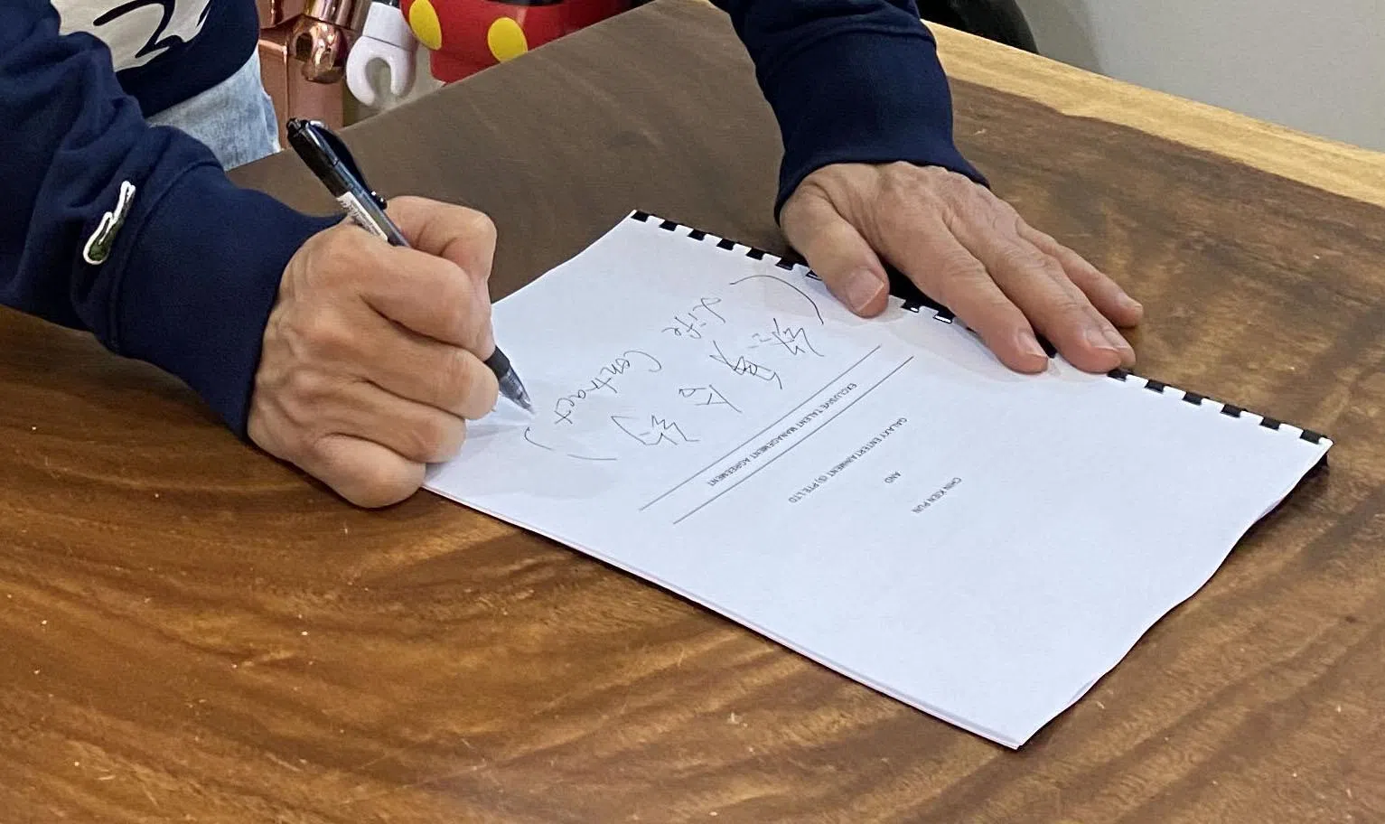 陈建彬不但没“飞走”自立门户，还签下终身合约。（金刚媒体提供）