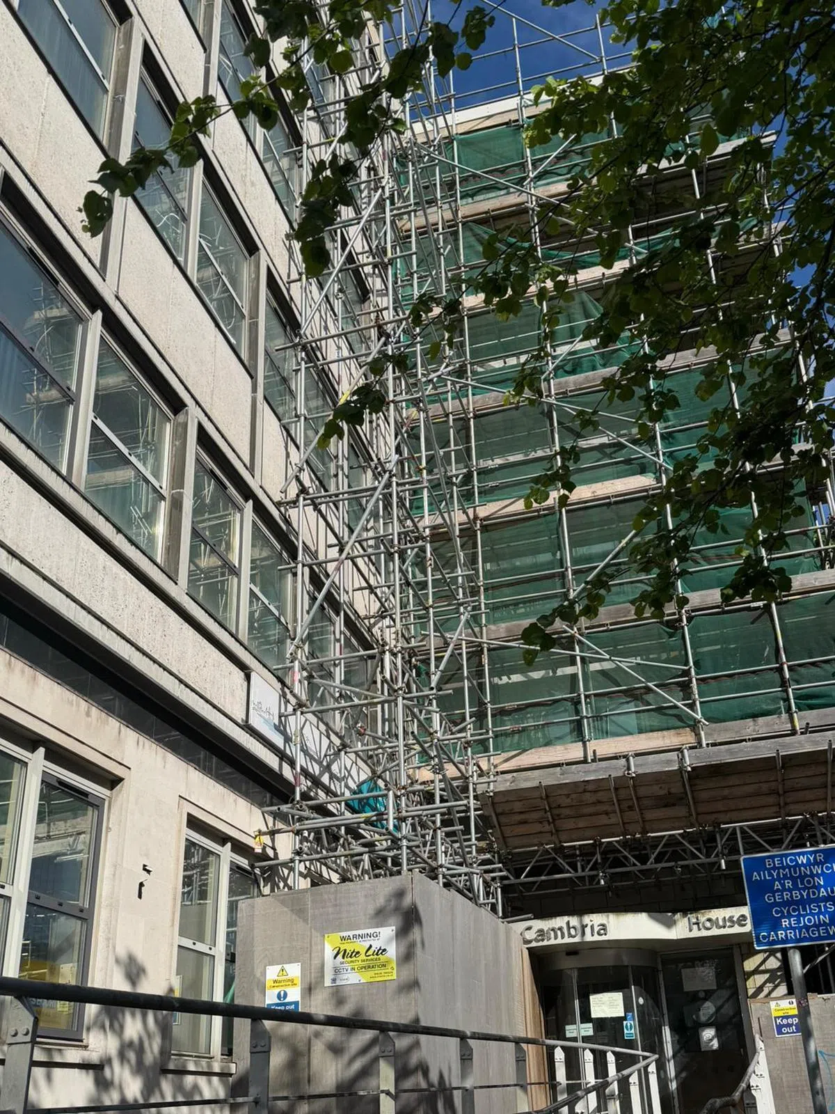 Cambria House改建计划的前期规划工作已完成，预计在今年第三季度提交规划申请。（萧梓卉摄）