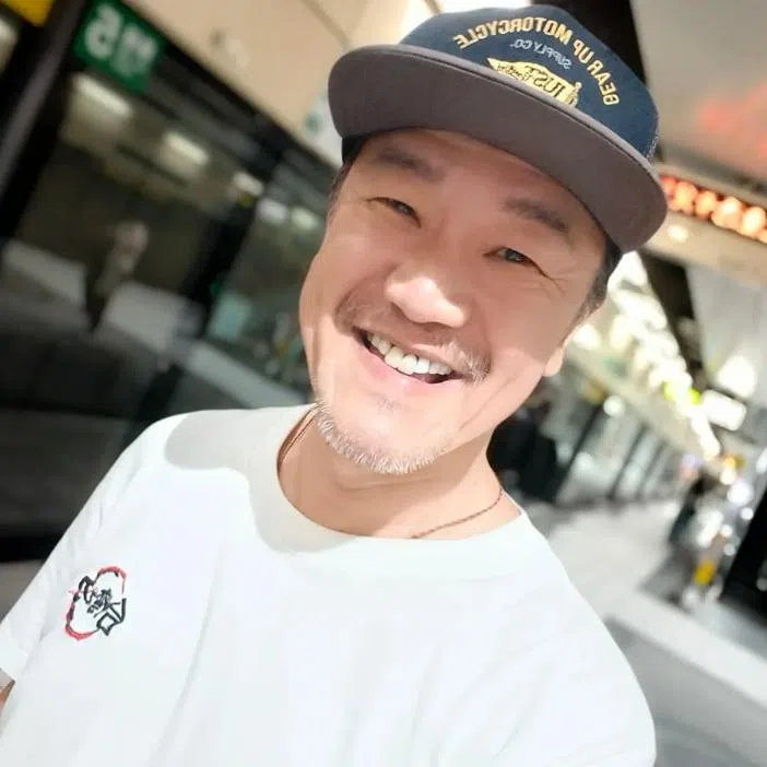 陈为民的医美马赛克照在台湾网民之间疯传。（取自陈为民 IG）