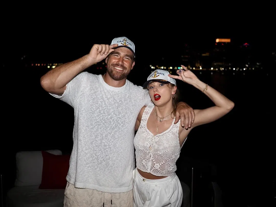Kelce和Swift婚期将至。（取自Travis Kelce IG）