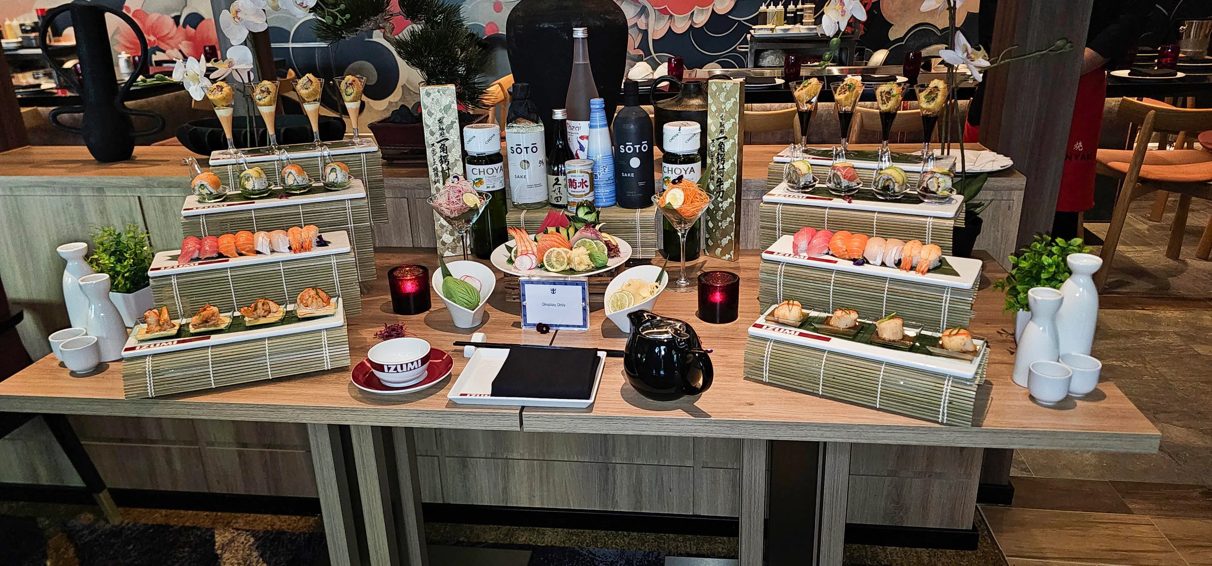 日式料理Izumi特色餐厅，提供各种日式美食。（刘嘉铿摄）