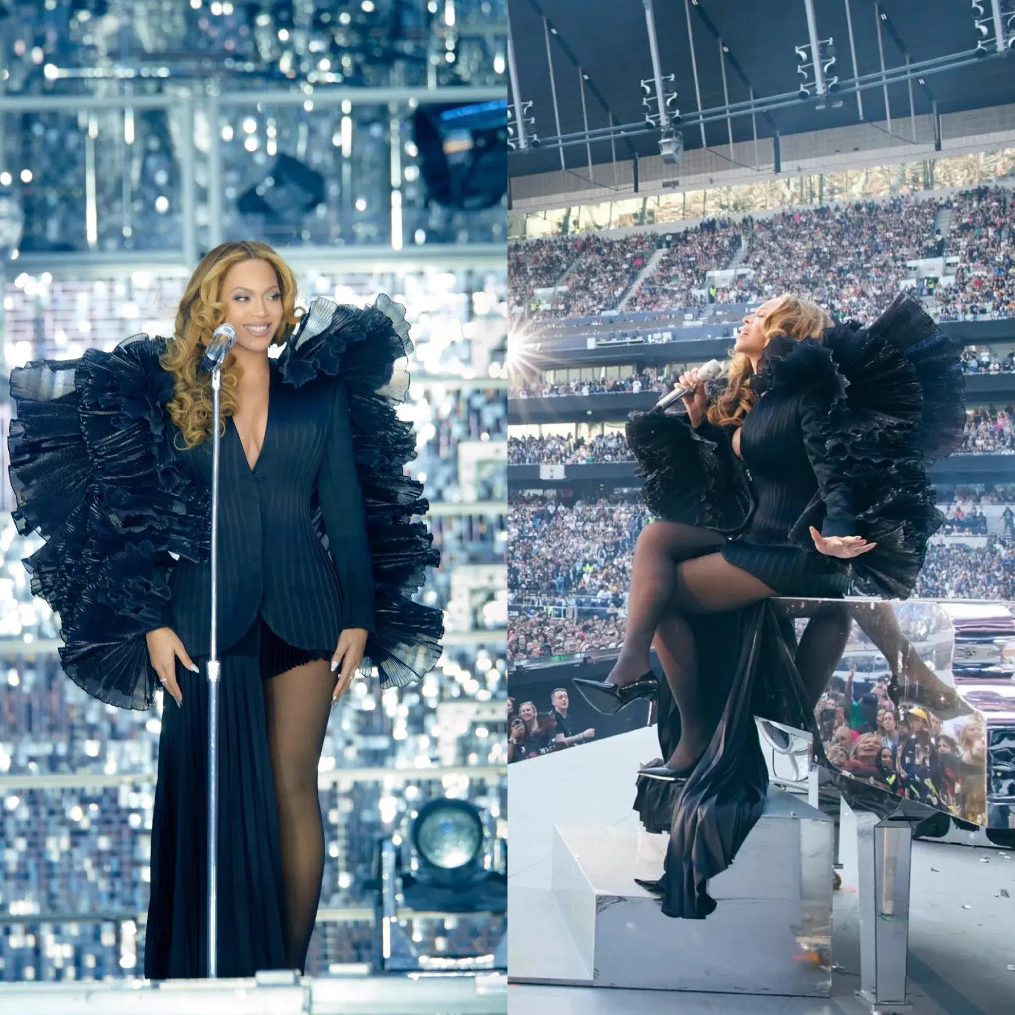 云惟俊曾为碧昂丝演唱会打造战袍。（取自Beyonce IG）