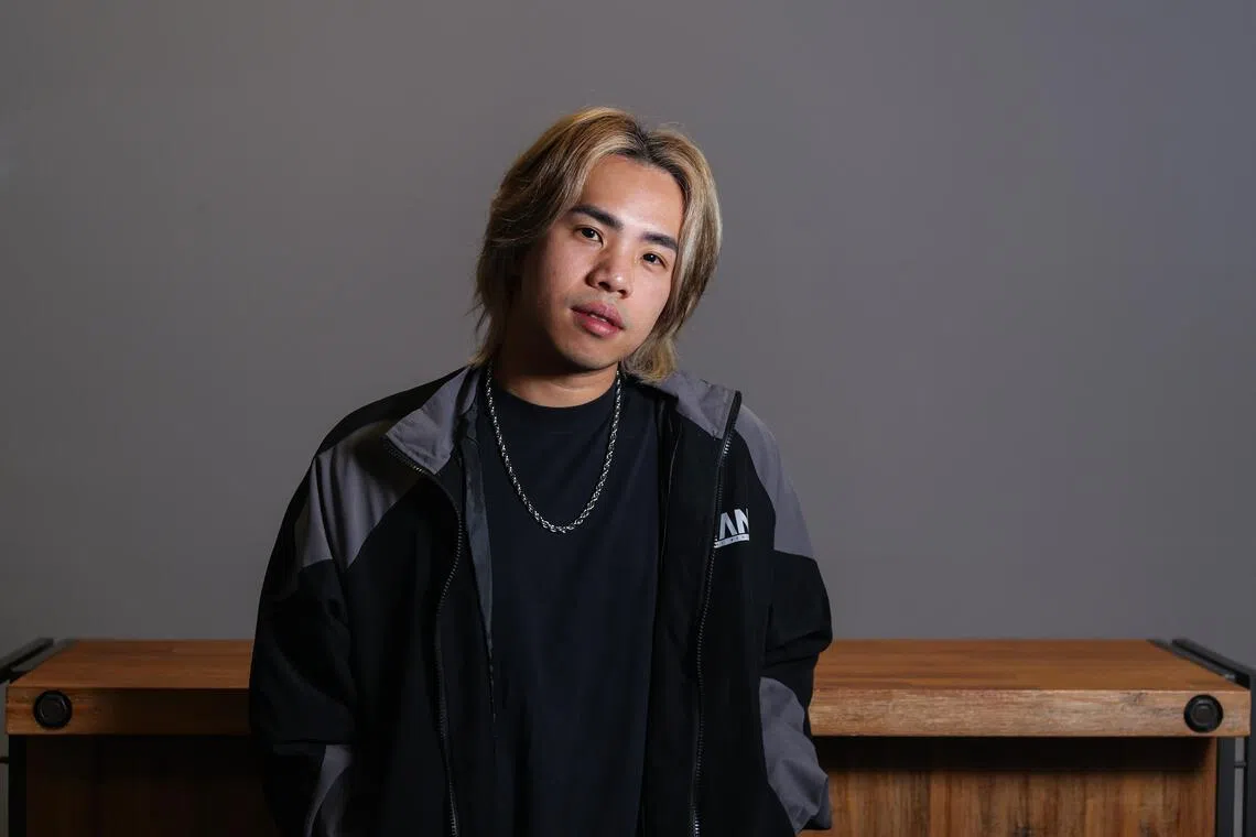 陈建豪认为直播主不仅要有好体力，也要有娱乐性，并对产品有深度的认识。（白艳琳摄）