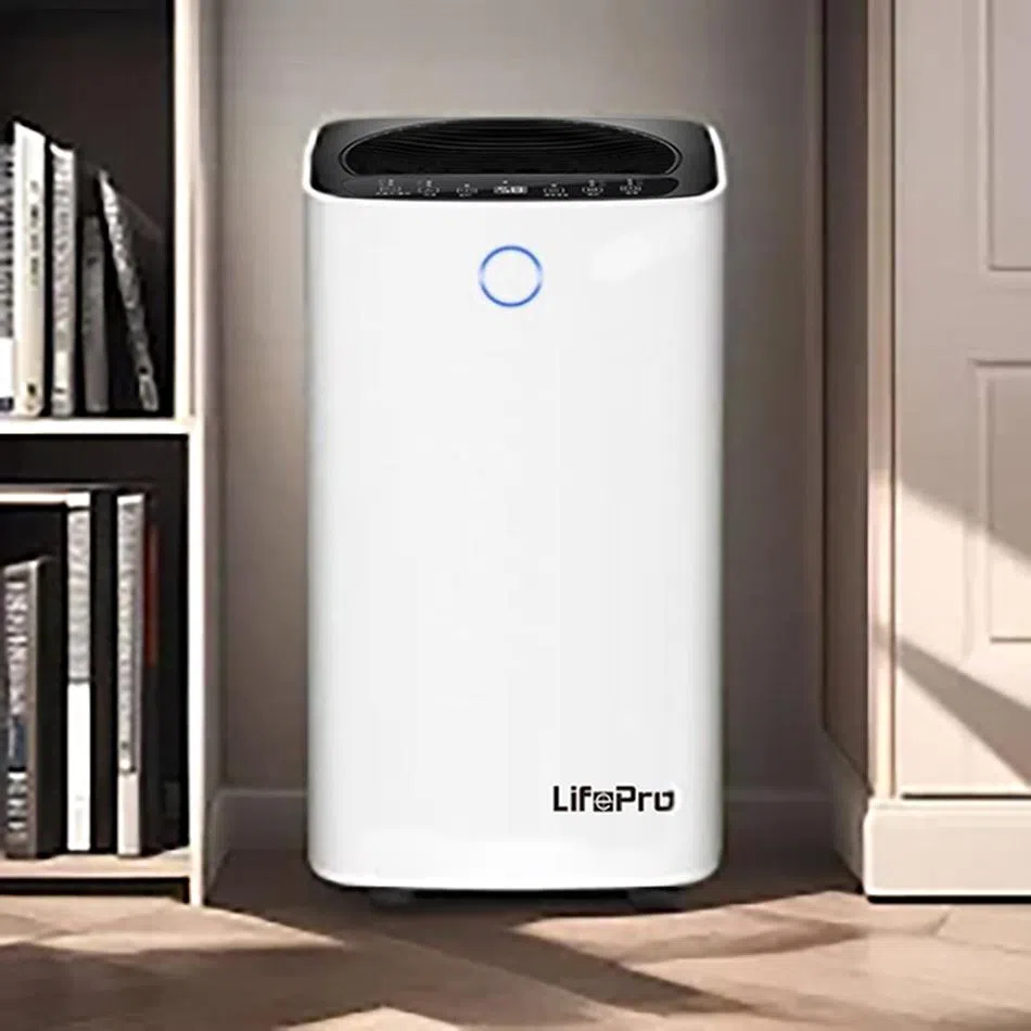 LifePro除湿机具36分贝低噪音功率。（商家提供）