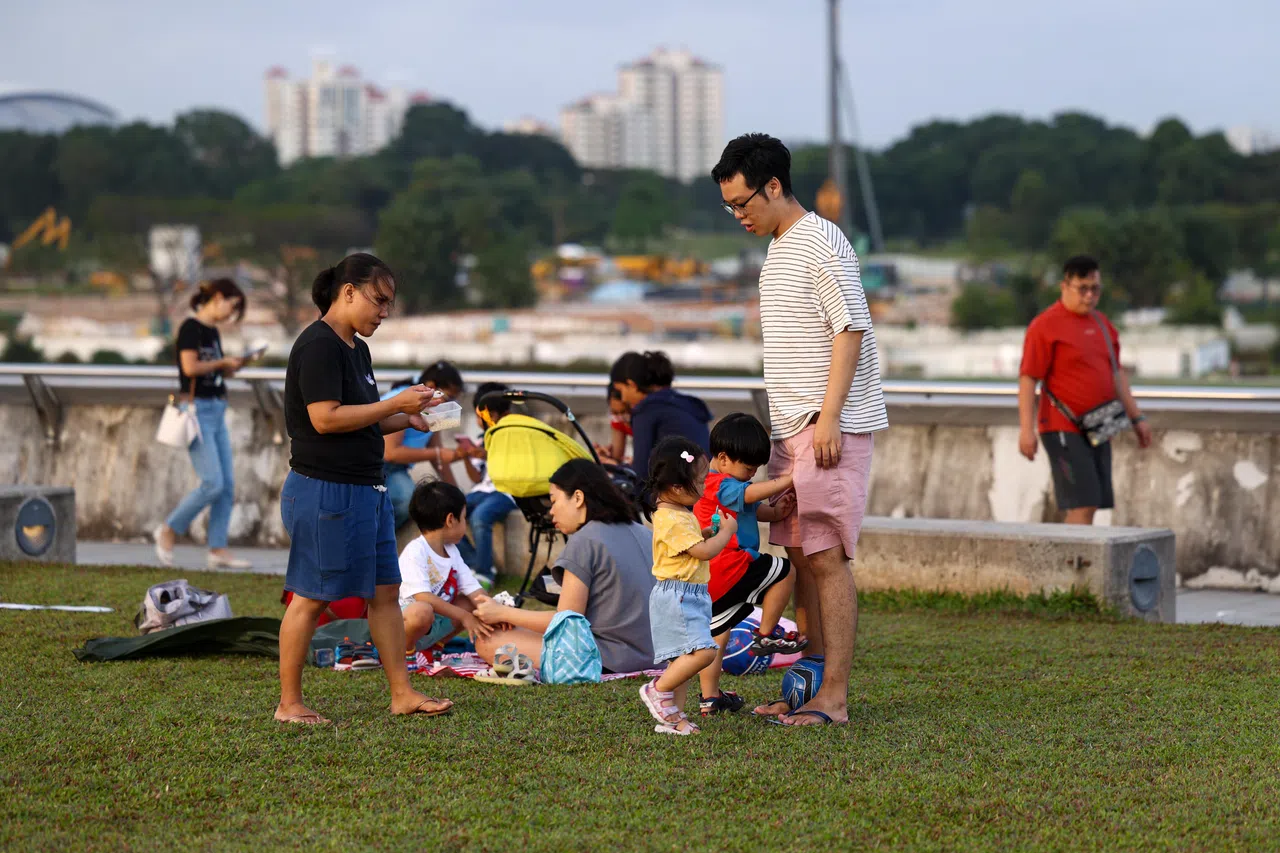 政府针对有三个或更多孩子的大家庭推出“多子女家庭计划”，为这些生养更多孩子的家庭提供更多支持。预计政府每年将为此支出额外8000万元。（白艳琳摄）