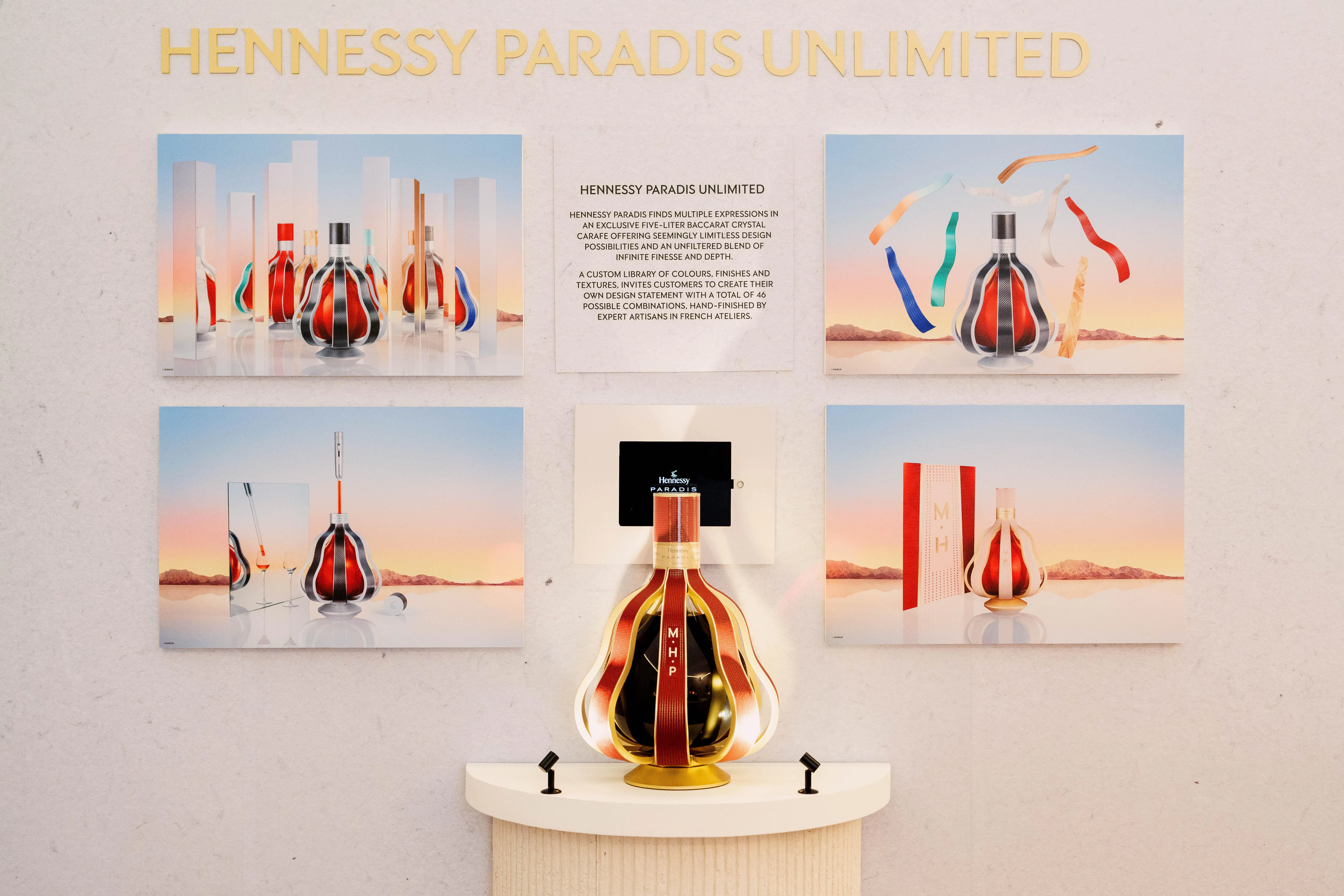 轩尼诗快闪店“Crafted, by Hennessy”将展示一些珍品。（酒商提供）