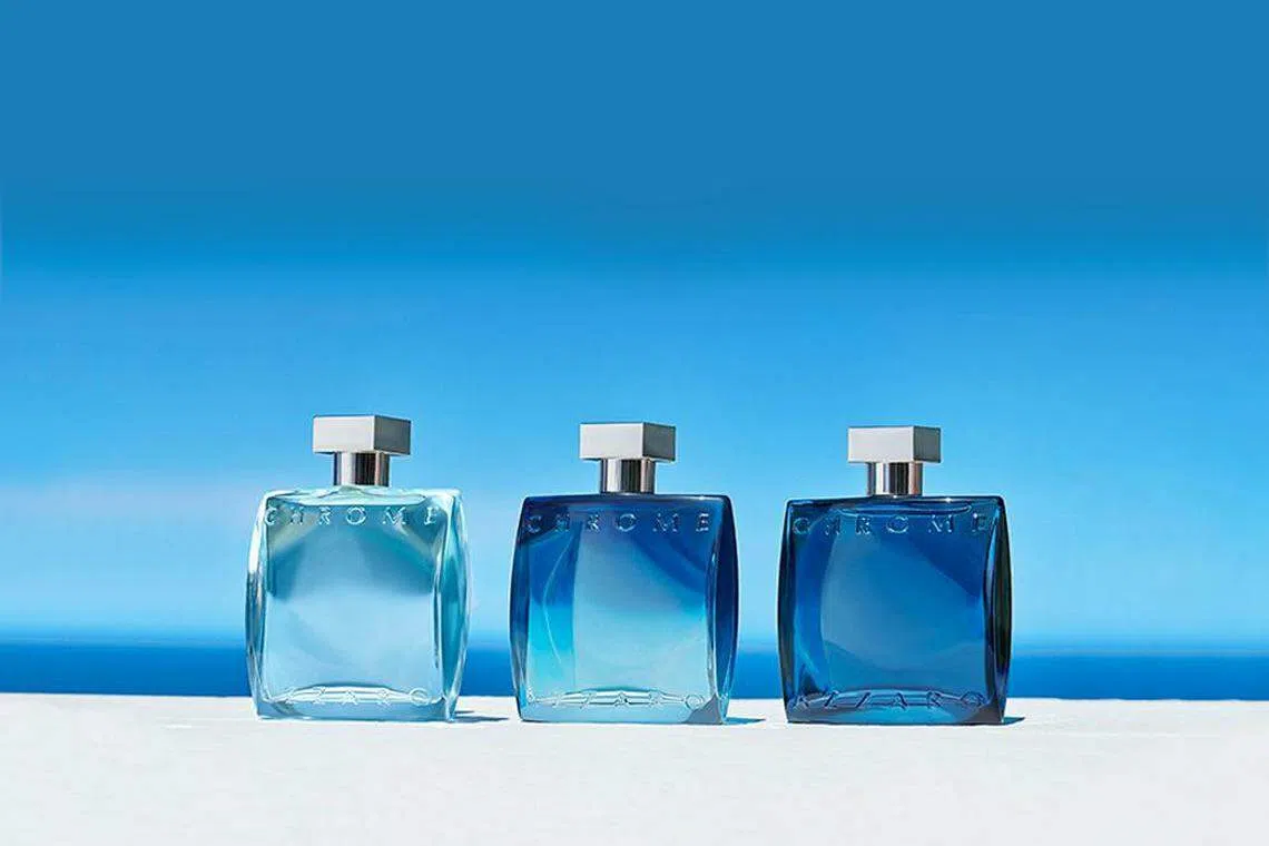 Azzaro的香水“Chrome Eau de Parfum”，散发出令人振奋的香气。（品牌提供）