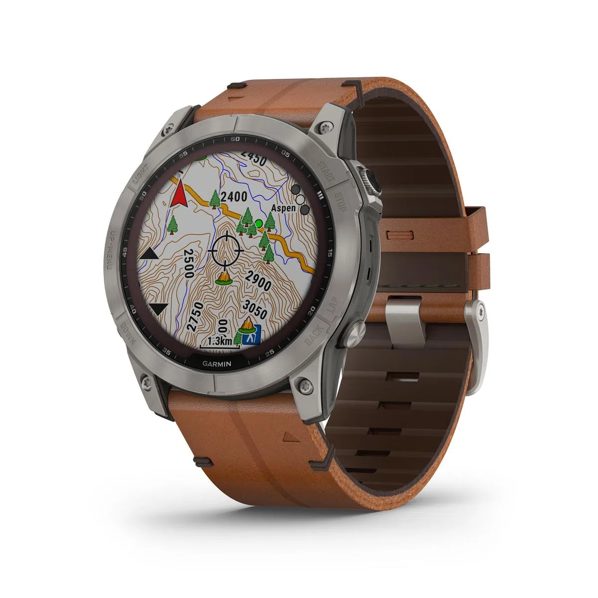 Garmin的fenix 7x Sapphire Solar腕表为爸爸的健身大计保驾护航。（品牌提供）