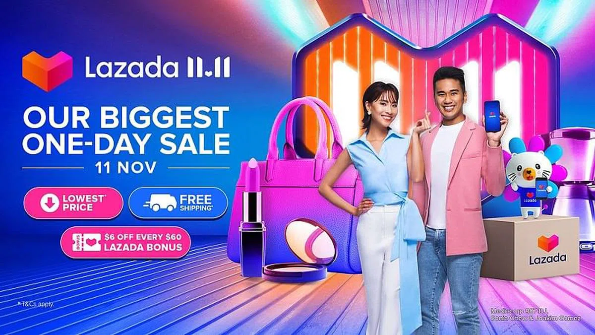 即将来临的双11购物狂欢节，Lazada必有适合你的选择。（图/Lazada 提供）