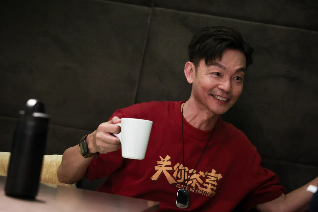 李国煌认为电影工业需要生力军。（张俊杰摄）