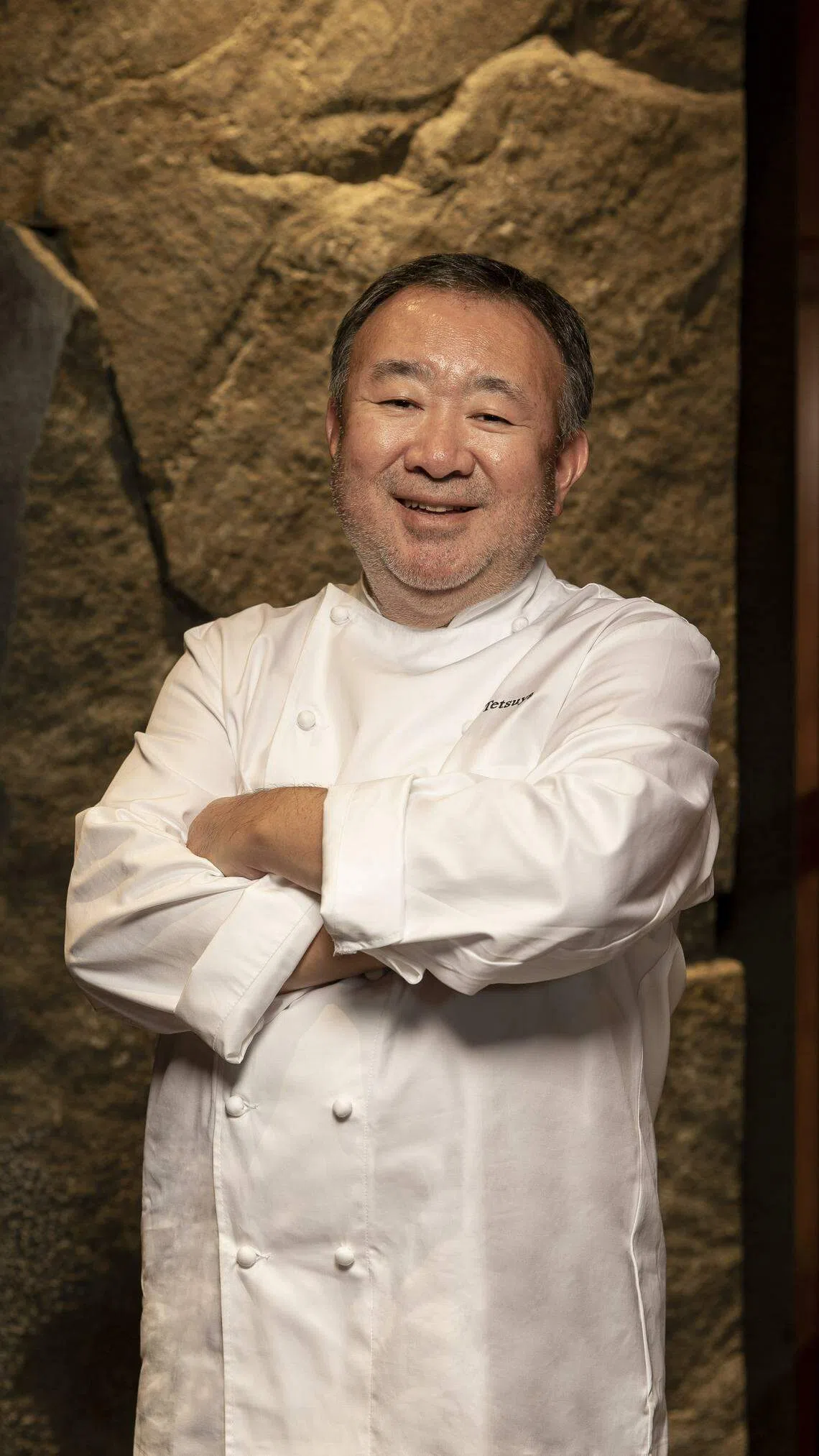 Waku Ghin创办人兼主厨和久田哲也，注重食材的原味。（餐馆提供）
