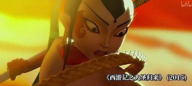 哪吒在《西游记之大圣归来》中变性成女孩。（互联网）