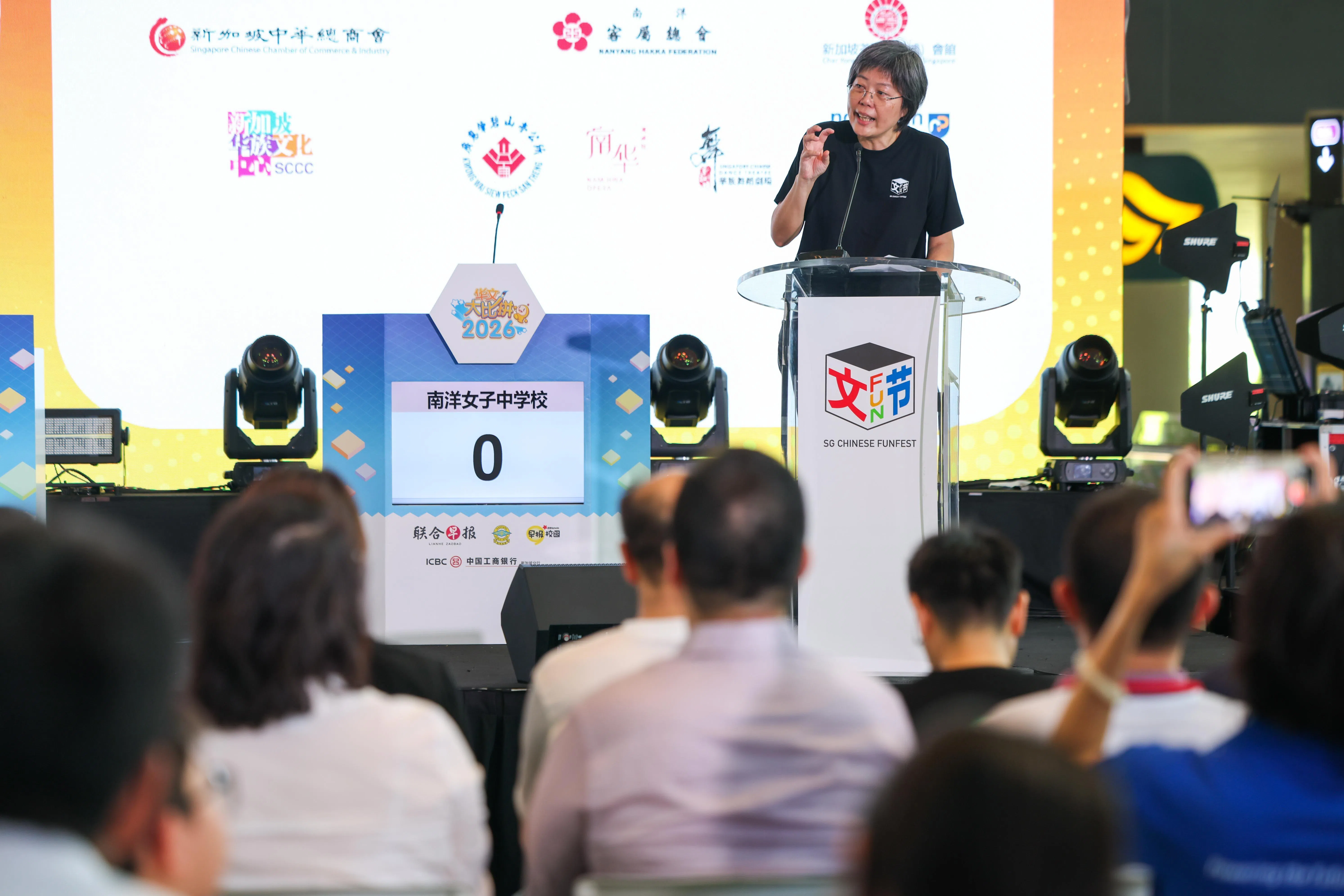 新报业媒体华文媒体集团社长李慧玲说，作为新加坡的华文生态里的一分子，集团会和其他伙伴紧密合作，继续积极推动华文的学习和使用。（白艳琳摄）