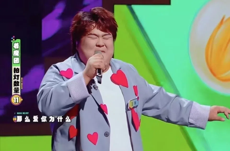 王润的高音和爆发力炸翻现场。（视频截图）