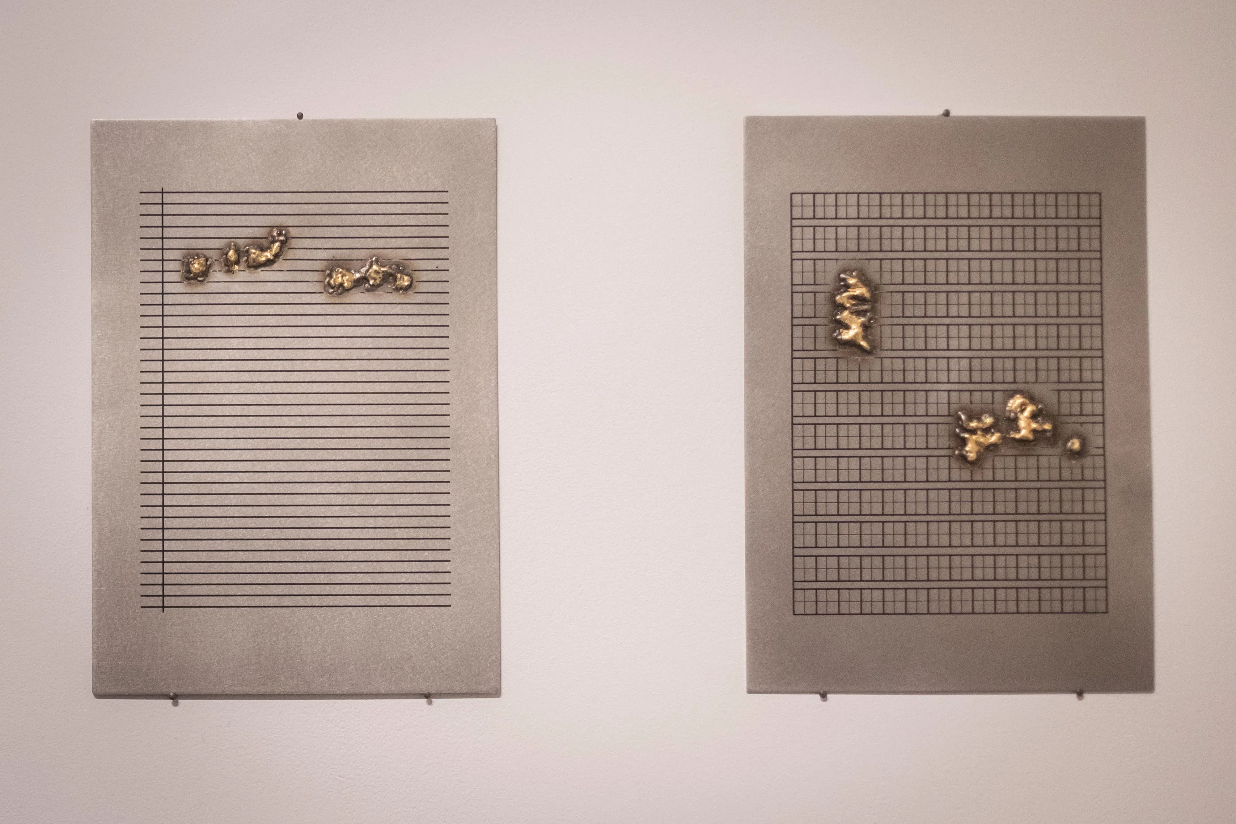 陈彦云的不锈钢板金箔疤痕作品于2026年3月参展马耳他非牟利艺术中心群展。（受访者提供）