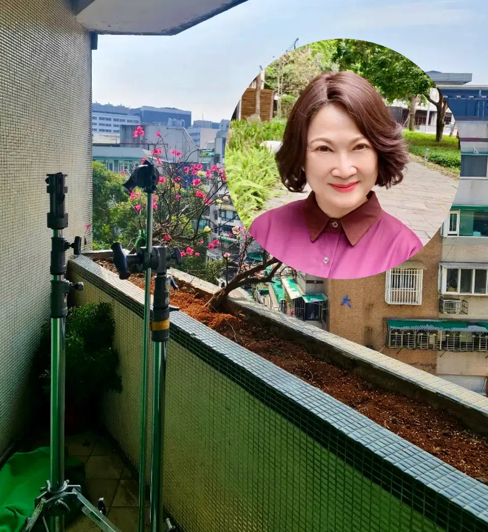 洪慧芳正在拍摄台湾影集《凶宅专卖店》，她在IG报平安，地震后继续开工。（取自艺人IG）