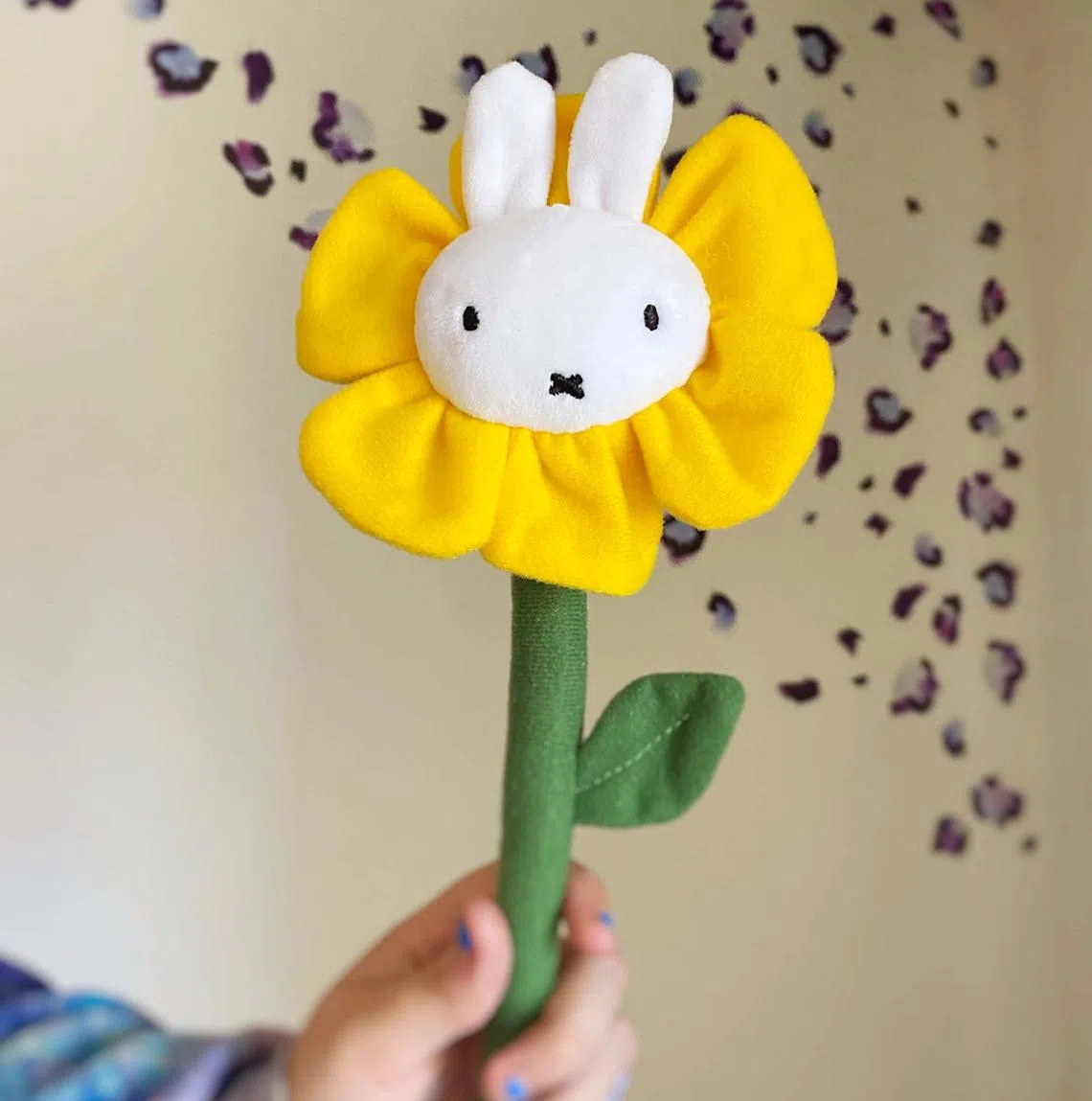 Miffy花束实际大小。（互联网）